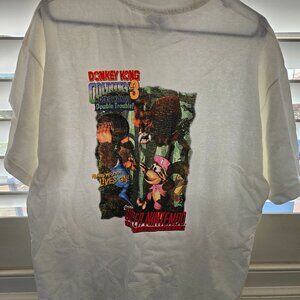 Vintage rare 90s XL Donkey Kong Country 3 original t shirt